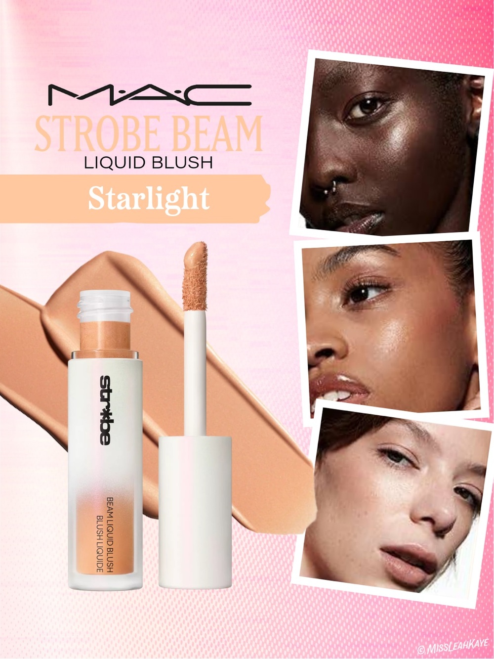 MAC Strobe Beam Liquid Blush - Starlite